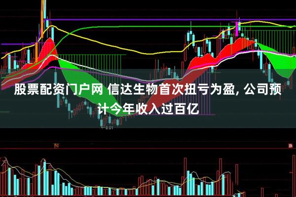 股票配资门户网 信达生物首次扭亏为盈, 公司预计今年收入过百亿